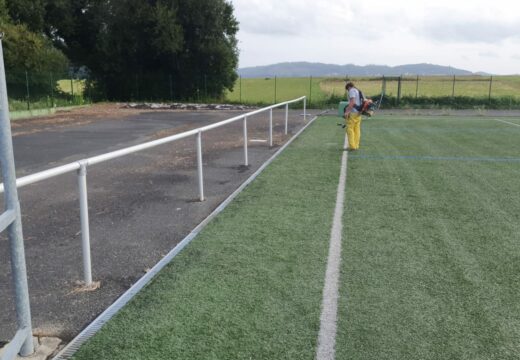 Ortigueira prepárase para o novo curso coa posta a piques das instalacións deportivas municipais